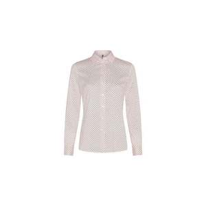 Tommy Hilfiger Shirt - BRITTANY SLIM PRINT LS SHIRT white obraz