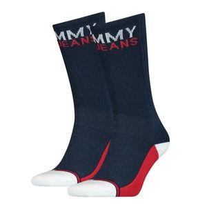 Socks - TH UNISEX TOMMY JEANS VINTAGE CUT 2P Blue obraz