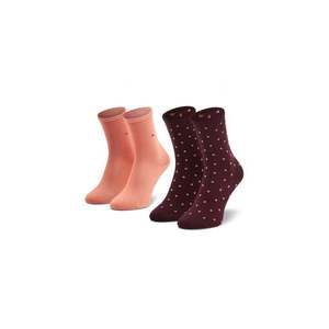 Socks - Tommy Hilfiger Dot 2 pack pink obraz