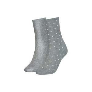 Socks - Tommy Hilfiger Dot 2 Pack Grey obraz