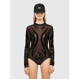 Diesel Bodysuit - TNOELAYV100 black with ornaments obraz