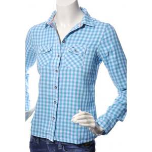 Tommy Hilfiger Shirt - frida shirt l/s blue obraz