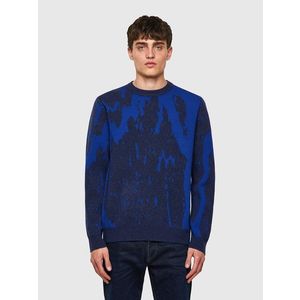 Diesel Sweatshirt - KTENNESSEE KNITWEAR blue obraz