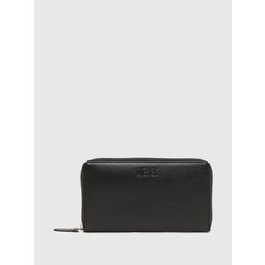 Diesel Wallet - LEATHERGO GRANATO LC wallet black obraz