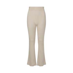 Tommy Jeans Sweatpants - TJW A-LINE RIB BADGE PANT beige obraz