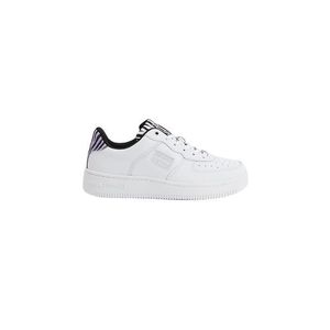 Tommy Jeans Sneakers - WMNS BASKET WILD ANIMAL CUPSOLE white obraz