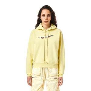 Diesel Sweatshirt - F-REGGY-HOOD-IND SWEAT-SHIRT yellow obraz