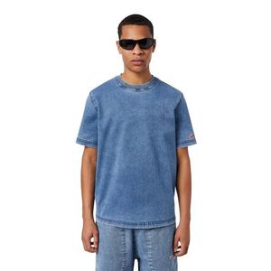 T-shirt - Diesel D-BIGGOR-NE T-SHIRT blue obraz