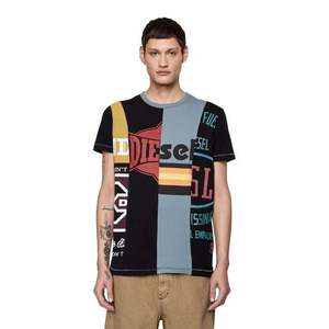 T-shirt - Diesel T-DIEGIE T-SHIRT multicolor obraz