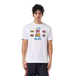 T-shirt - Diesel T-JUST-K1 T-SHIRT white obraz