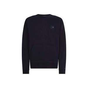 Tommy Hilfiger Sweatshirt - PANELLED HILFIGER PRINT CREWNECK blue obraz