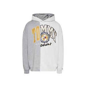 Tommy Jeans Sweatshirt - TJM ARCHIVE CUT AND SEW HOODIE grey obraz