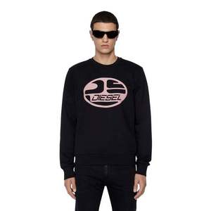 Diesel Sweatshirt - S-GINN-K26 SWEAT-SHIRT black obraz