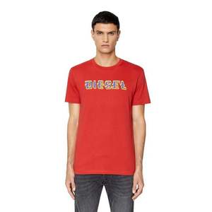 Diesel T-shirt - T-DIEGOR-K52 T-SHIRT red obraz