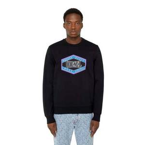 Diesel Sweatshirt - S-GINN-K27 SWEAT-SHIRT black obraz