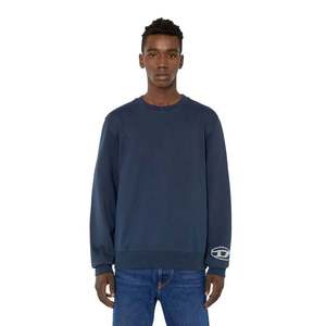 Diesel Sweatshirt - S-GINN-D-MON SWEAT-SHIRT blue obraz