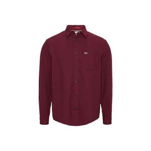 Tommy Jeans Shirt - TJM SOLID FLANNEL SH red obraz