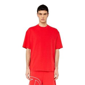 Diesel T-shirt - T-BOGGY-MEGOVAL T-SHIRT red obraz