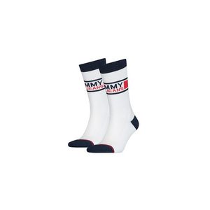 Tommy Hilfiger Socks - TH UNISEX TOMMY JEANS SOCK 2P white obraz