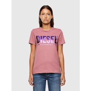 Diesel T-shirt - TSILYWX TSHIRT old pink obraz