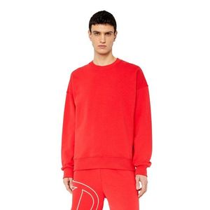 Diesel Sweatshirt - S-ROB-MEGOVAL SWEAT-SHIRT red obraz