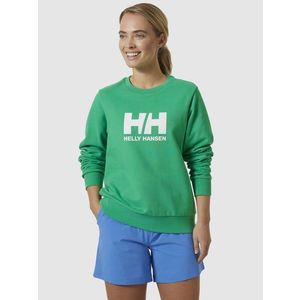 Zelená dámská mikina HELLY HANSEN HH Logo Crew Sweat 2.0 obraz