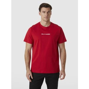 Červené pánské tričko HELLY HANSEN Core T-Shirt obraz