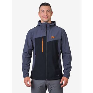 Softshell bunda v černé barvě obraz