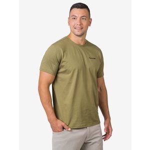 Khaki pánské tričko Hannah Ravi obraz