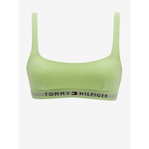 Neonově zelený horní díl plavek Tommy Hilfiger obraz