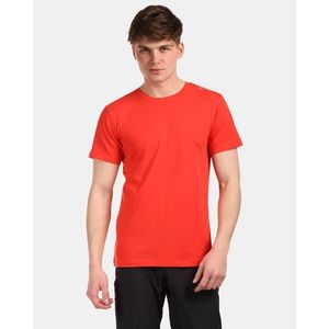 Pánské bavlněné tričko Kilpi PROMO-M Červená obraz
