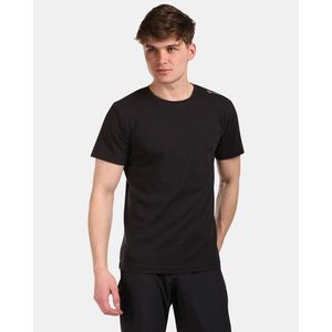 Pánské bavlněné tričko Kilpi PROMO-M Černá obraz