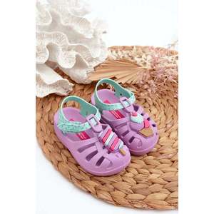 Dětské sandály na suchý zip Ipanema Summer XIII Baby Purple obraz