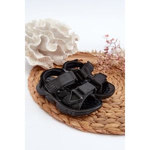 Dětské sandály se zapínáním na suchý zip, Black Orretta obraz