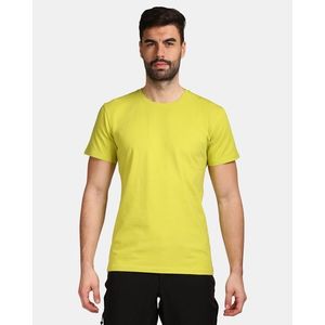 Pánské bavlněné tričko Kilpi PROMO-M Světle zelená obraz