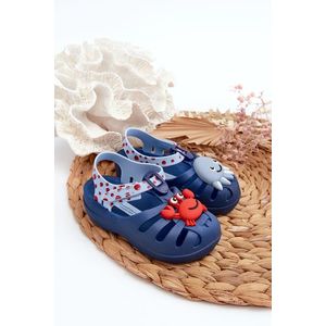Dětské sandály na suchý zip Ipanema Summer XIII Baby Blue obraz