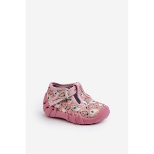 Pohodlné dětské pantofle BEFADO Růžové obraz