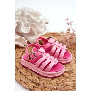 Vonné dětské sandály na suchý zip ZAXY Růžové obraz