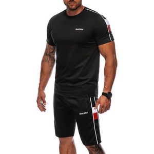 Edoti Men's set shirt + shorts obraz