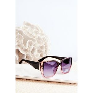 Dámské sluneční brýle s UV filtrem, růžovo-hnědé obraz