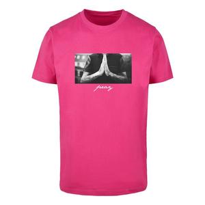 Pánské tričko Pray růžové obraz