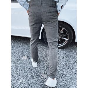 Pánské kalhoty tmavě šedé Dstreet obraz