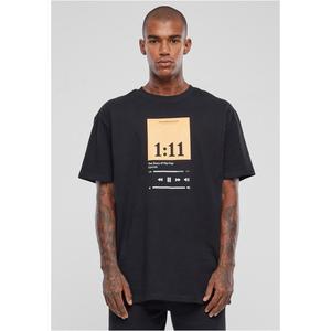 Pánské tričko 1: 11 Oversize tričko černé obraz