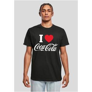 Pánské tričko I Love Coca Cola černé obraz