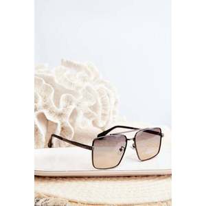 Dámské sluneční brýle UV400 hnědé obraz