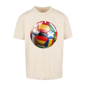 Pánské tričko Football's coming Home Europe Tour smetanové obraz