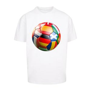 Pánské tričko Football's coming Home Europe Tour bílé obraz