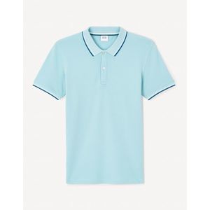 Celio Polo tričko pique Decolrayeb - Pánské obraz