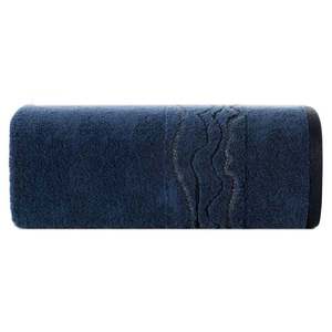 Eurofirany Unisex's Towel 454349 Navy Blue obraz