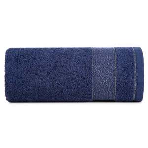 Eurofirany Unisex's Towel 453211 Navy Blue obraz